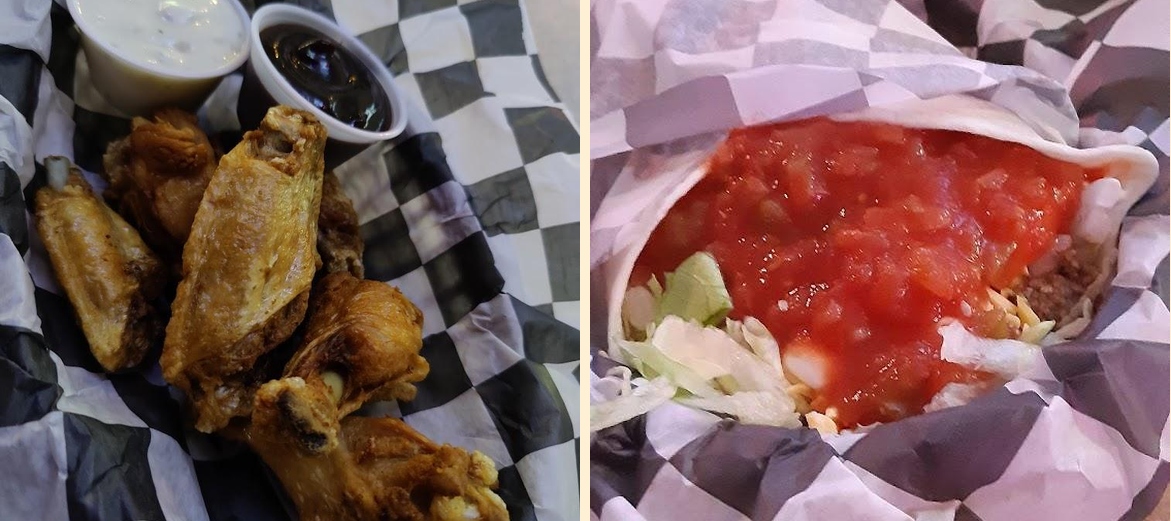 Outback Saloon & Grill Menu